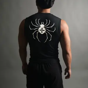 Chrollo Spider Compression Sleeveless in Black