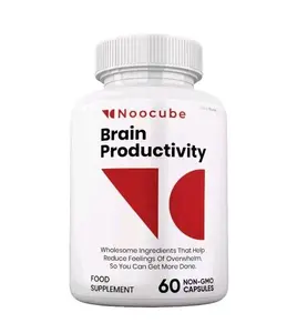 (1 pack) Noocube Brain Productivity Pills, Cognitive & Memory, Premium Formula