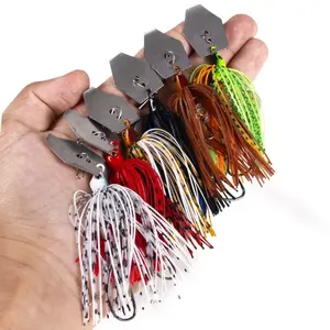 6-Piece Weedless Chatterbait Kit for Bass and Pike