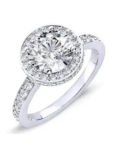 Quince - Round Moissanite Engagement Ring