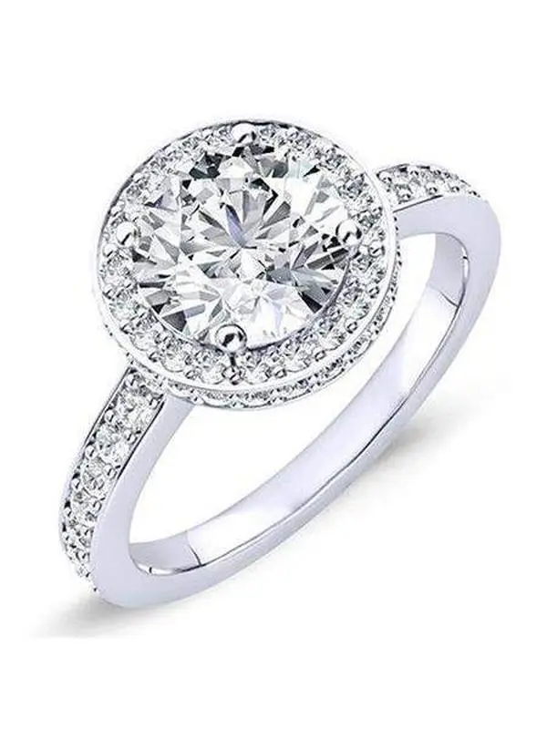 Quince - Round Moissanite Engagement Ring