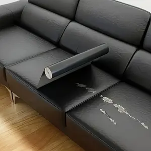 Self-Adhesive Leather Repair Patch (alligator Pattern), Durable Artificial Leather Sticker for Furniture Renovation DIY Crafts