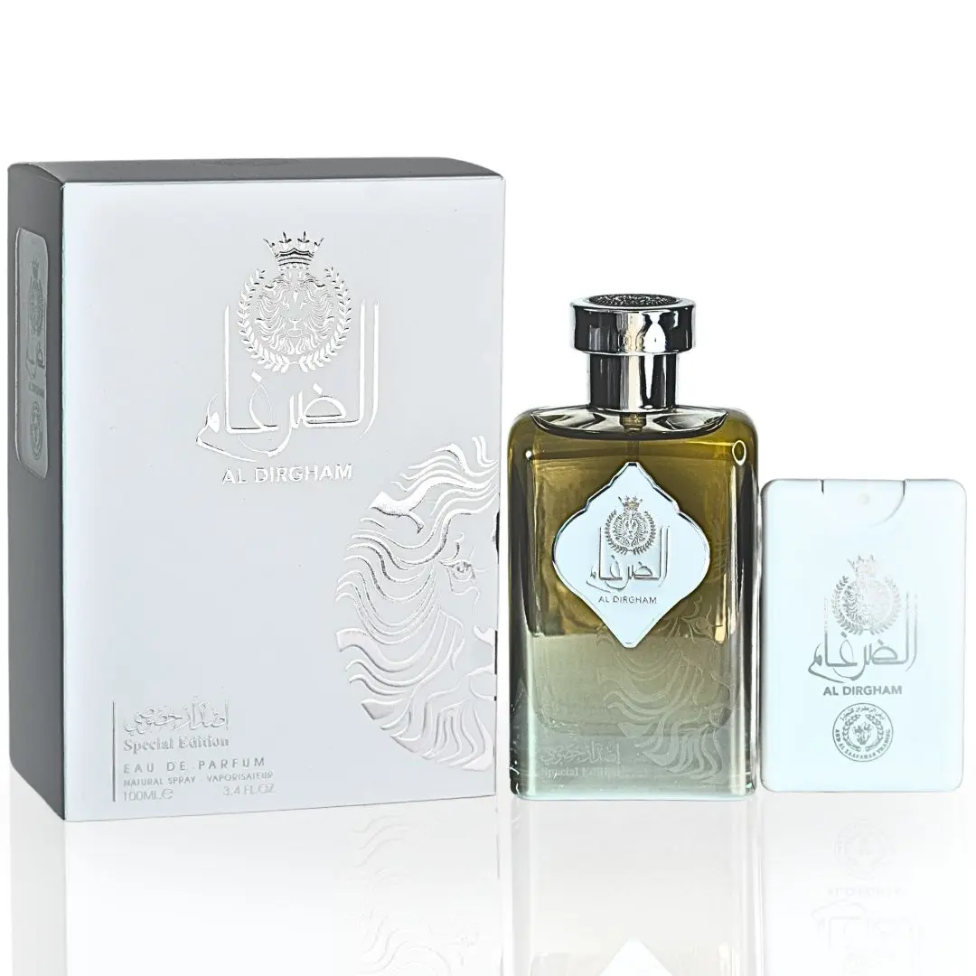 Al Dirgham Special Edition Eau de Parfum for Men 100ml Bold Long Lasting Oriental Woody Scent with Citrus Spicy Accords Oud Amber Musk