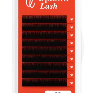 Uptown Lash 0.18 13mm Classic Lash Tray for Eyelash Extensions & Classic Designs - Perfect for Lash Artists