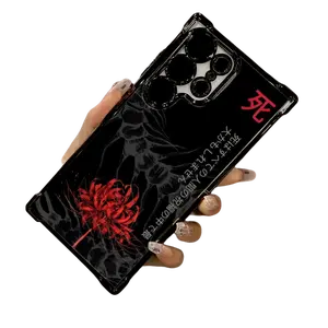 Tokyo Anime Ghoul Phone Case Compatible with for samsung for galaxy S25 S24 S23 S22 S21 FE Ultra Plus 4G 5G, Shockproof Transparent Soft Back Cover.