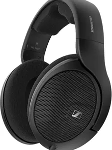Sennheiser HD 560 S Over-The-Ear Audiophile Headphones Neutral Frequency Response E A R Technology for Wide Sound Field Open Back Earcups Black