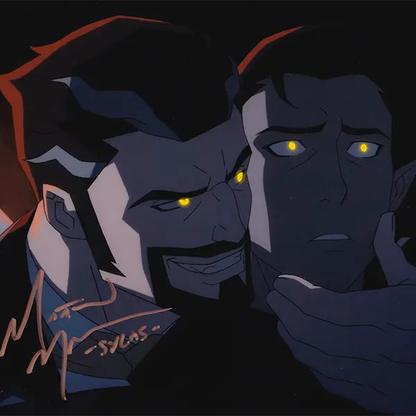 The Legend of Vox Machina - Sylas Briarwood You Look Delicious Authentic Autographed Print by Matthew Mercer