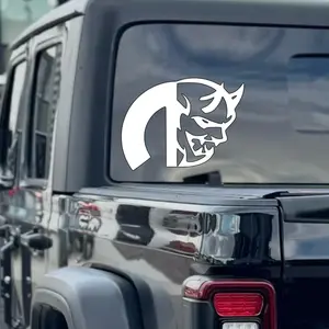 MOPAR half demon  - Quality Car Sticker for Vehicle Decoration