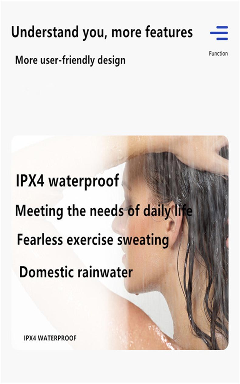 Earphone Clip Wireless Bluetooth Headphone Bone Conduction Headset High Quality TWS Auriculares Sport Noise Canceling With Mic