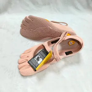 Barefoot Feel Five Fingers Shoes | Premium Non-Slip Breathable Yoga Shoes, Stylish Flexible Toe-Separated Footwear for Indoor Yoga, Pilates, Dance and Home Workout