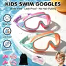 MARISUN 2 Pack Kids Swim Goggles for 3-15+ UV Protection Anti-Fog High Definition Waterproof Adjustable Goggles for Boys and Girls - Safety anti-uv swimming goggles swim glass anti-fog with Earplugs & Nose Clip,for Lake,Beach, Summer Party tiktokshopbackt