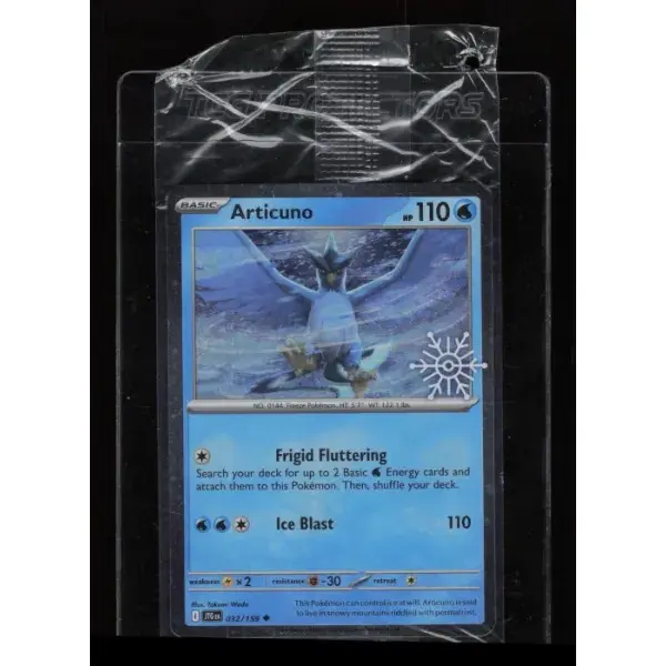 POKEMON TCG AUTHENITC RAW SINGLES: Articuno (Holiday Calendar) Miscellaneous Cards & Products ***SEALED PROMO 032/159 NEAR MINT English
