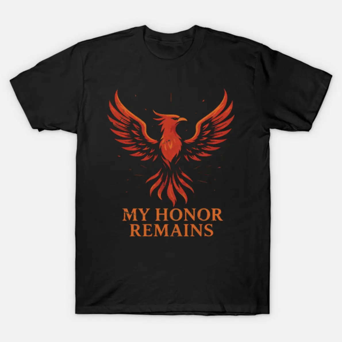 Trendy Cotton Tee For All My Honor Remains - Red Rising T-Shirt Cozy Everyday Tee