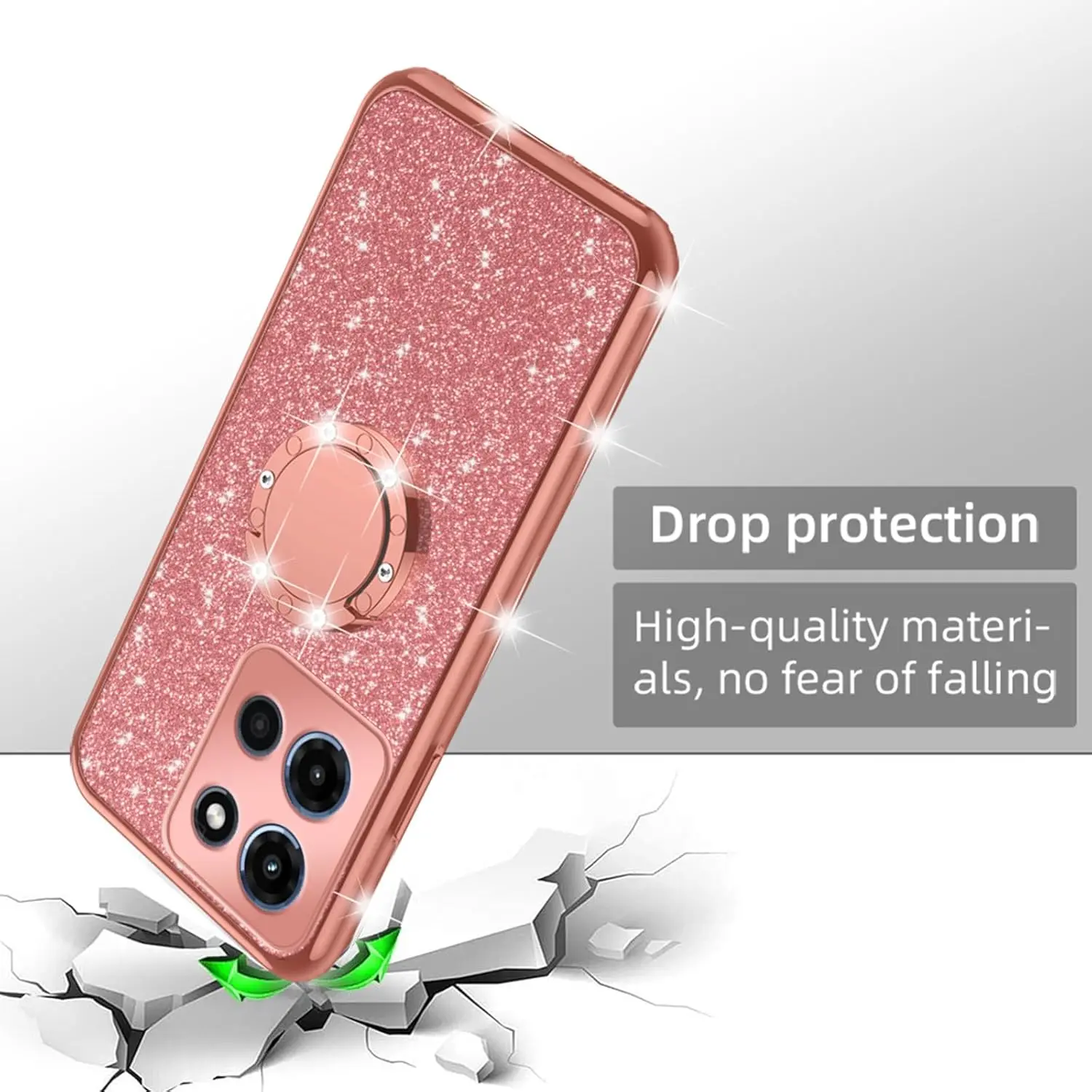for 6.7-inch Motorola Moto G Stylus 5G 2025 Phone Case Girls Women Cute Glitter Luxury Soft Silicone Clear Case with Ring Stand Strap Lanyard Shockproof Protection Cover - Rose Gold - TikTok Shop for 6.7-inch Motorola Moto G Stylus 5G 2025 Phone Case Girls Women Cute Glitter Luxury Soft Silicone Clear Case with Ring Stand Strap Lanyard Shockproof Protection Cover - Rose Gold - TikTok Shop
