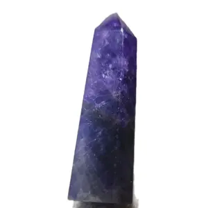 Purple Amethyst Cut Tower - Crystal Stones