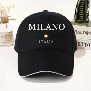 Milano Italia Baseball Cap - Adjustable, Lightweight, Deep Visor, Stretchable Head Circumference, Hand Washable, Outdoor Sports Cap for Men and Women, Outdoor Sports Cap |   Adjustable Headgear |   Lightweight Cap
