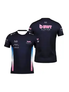 2026 Men's Racing Motorcycle High Mountain Team Breathable Quick Drying Fashion Athletic Tops Sports Fitness Trendy T-shirt