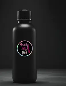 Slay All Day Premium Holographic sticker