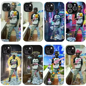Rapper Chief Keef Collage Phone Case 2 in 1 Tough Phone Case Compatible for iPhone 17Air 16Promax 15 14 13 12 11