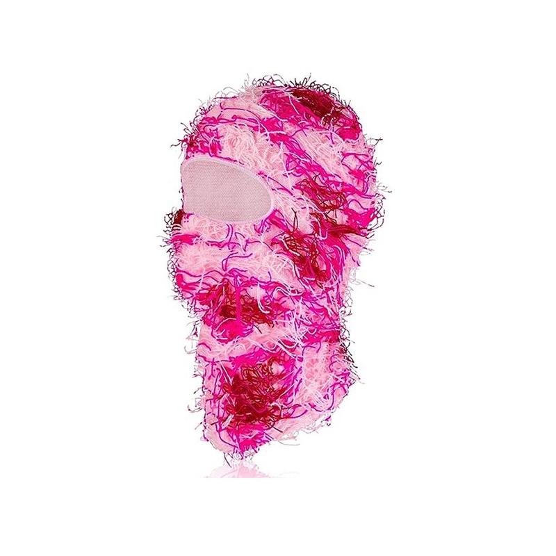 JointlyCreating Distressed Windproof Balaclava Ski Mask for Men and Women - Knitted Full Face Mask Cold Weather Head Cover Winter Breathable Elastic JointlyCreating Distressed Windproof Balaclava Ski Mask for Men and Women - Knitted Full Face Mask Cold Weather Head Cover Winter Breathable Elastic