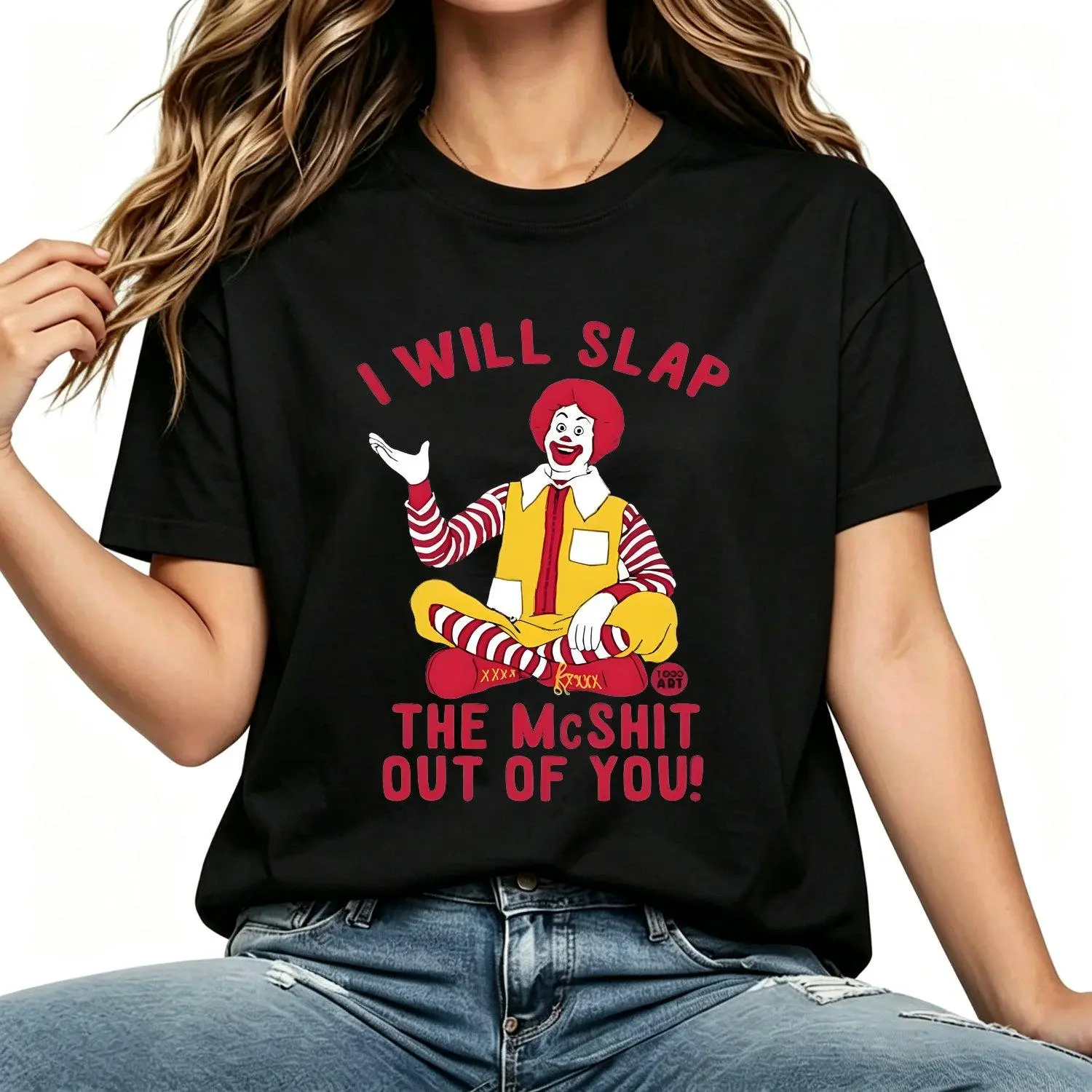 Women's Humorous Graphic T-Shirt - Crew Neck, Short Sleeve (Shortsleeve), Soft Durable Fabric, Bold Typography Streetwear Top, Casual Summer Outdoor Novelty Statement Clothes