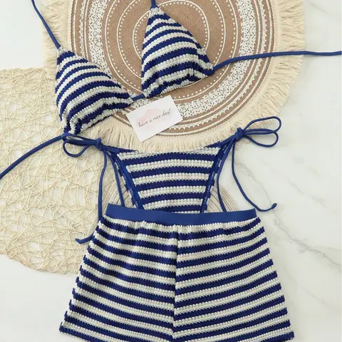 Women's Fashion Split Plain Bikini Set, Bikini Beachwear, Stylish Two-Piece Swimsuit, Perfect for Beach & Pool, Trendy Summer Swimwear, Summer Swimsuits for Women