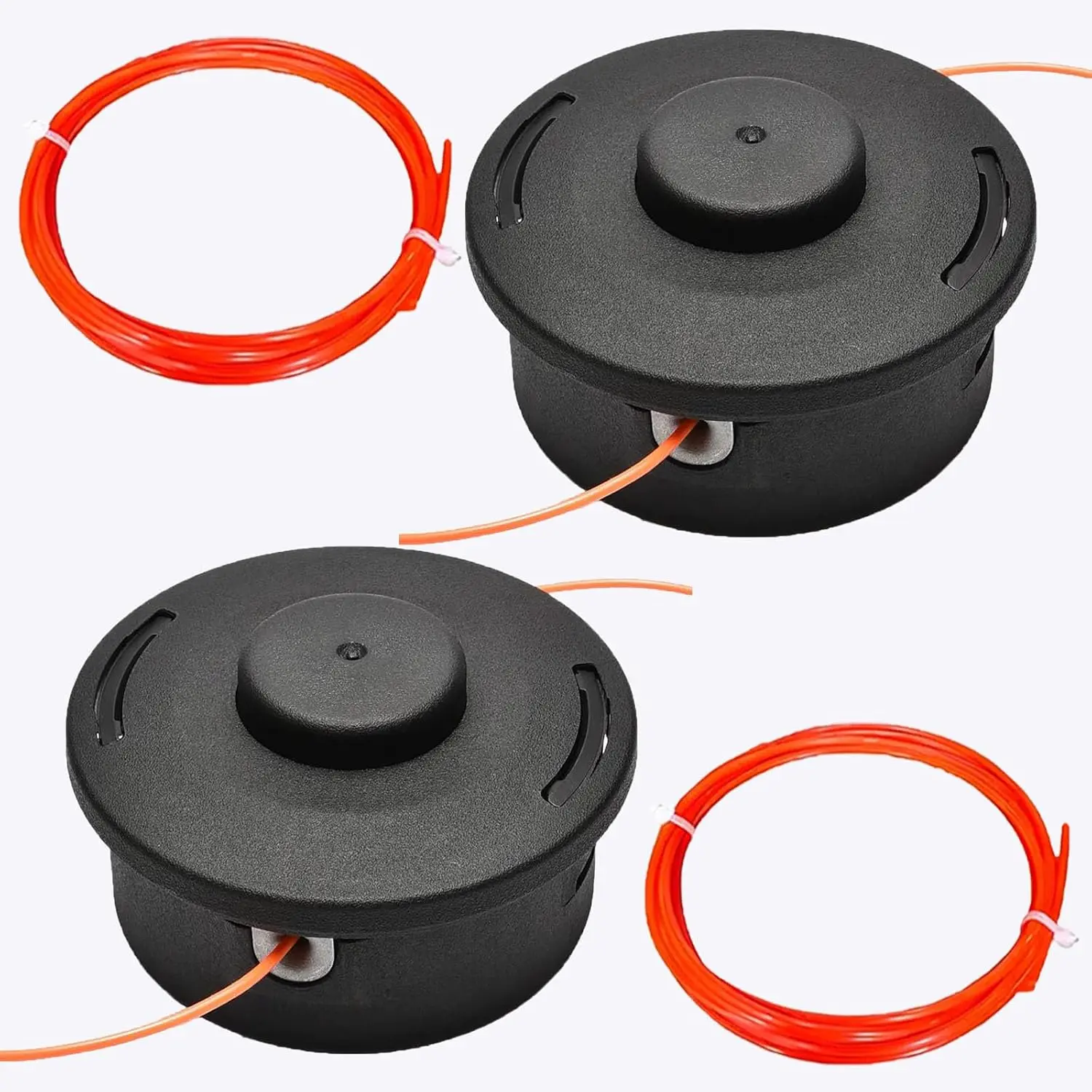 2-Pack 25-2 Bump Feed Trimmer  for Stihl AUTOCUT 25-2 FS55 FS85 FS90 FS110 FS130 FS88 FS100 FS100R FS106 FS108 FS120 FS240 Weed Eater Replace 25-2 4002 710 2108 Includes 0.095" Trimmer Line