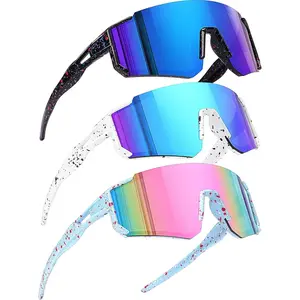 Youth Baseball Sunglasses Kids Sports Sunglasses for Boys Girls Softball Cycling Glasses UV400 Protection