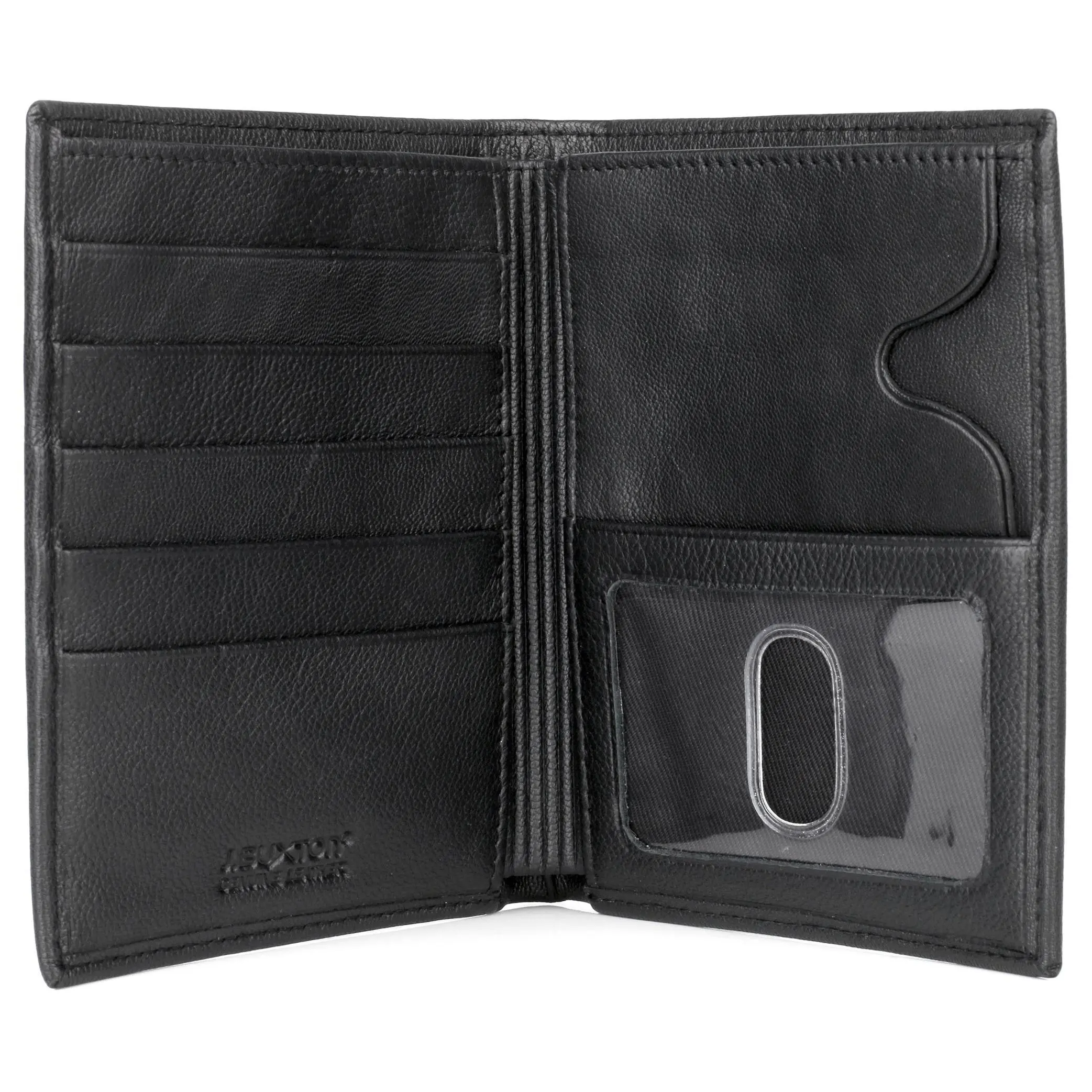 J.BUXTON Men's Emblem Credit Card Folio Wallet