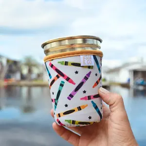 Crayon Drink Sleeve Drinkware Stylish Coffee Mug Holder