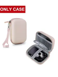 (Only Box)Small Digital Camera Bag, Travel Storage Case, Eva Hard Shell Protection, Fits Canon SX740、SX720、SX610/Panasonic ZS99/SONY ZV-1F/FUJIFILM X-M5 CCD/CMOS,Can accommodate batteries, data cables, SD cards, and card readers, Camera Accessories