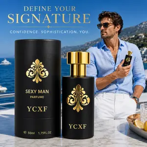 YCXF men’s luxury perfume featuring vanilla, cedarwood, and woody notes; a fresh scent. Premium men’s cologne spray with long-lasting fragrance that showcases masculine confidence and charm—a delightful surprise for Valentine’s Day or Father’s Day.
