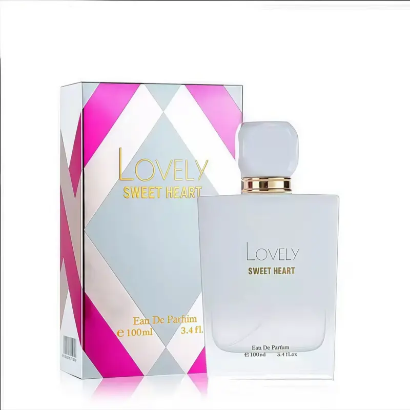 LOVELY SWEET HEART Women's Eau de Parfum 100ml,Long Lasting Floral Fragrance Perfume Spray,Grapefruit, orange with rose, cinnamon, spices and woody notes.Date Night Perfume,Modern Fragrance for Daily Wear,Woody & Peach Notes,