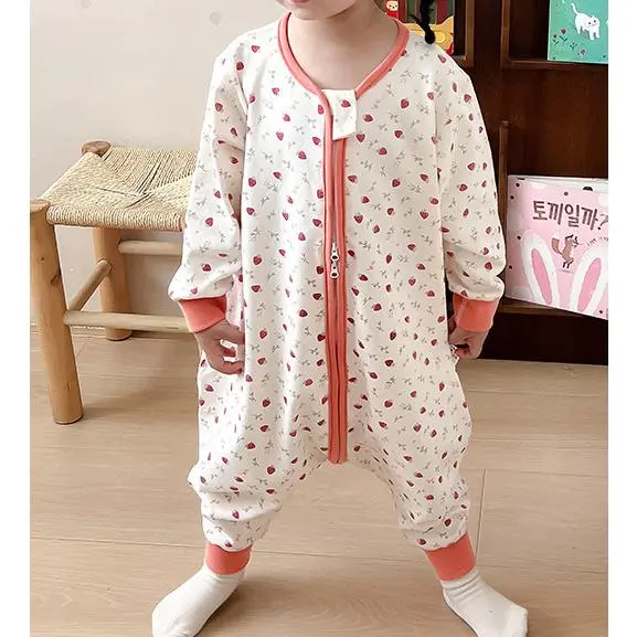 Mini Red Strawberry--Brushed Sleeping Bag