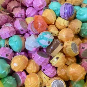 Num Noms Makeup Ointment Lipgloss Stamp Smell Snackables Animal Bunny Figures Model Toy Collection Children Birthday Gifts