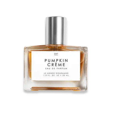 Le Monde Gourmand Pumpkin Crème Eau de Parfum - 1 fl oz | 30 ml | Pumpkin Spice Perfume, Warm Gourmand Fragrance with Nutmeg, Frothed Milk, Musk + Sandalwood