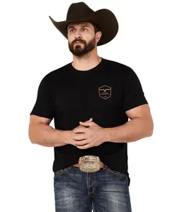 Kimes Ranch Men's Shielded Trucker Short Sleeve Graphic T-Shirt - Msh0000053-Blk