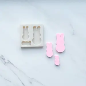 PEEP BUNNY SILHOUETTE TRIO MOLD