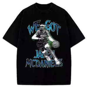 We Got Jaden Mcdaniels T-Shirt Anthony Edwards Custom Design Graphic Tee Wolves