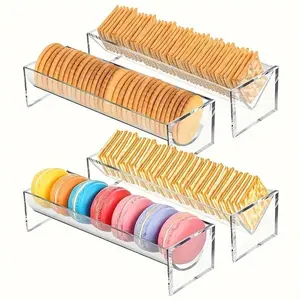 Clear Acrylic Cake Display Stand, 1 Count Rectangular U-shaped Cake Display Rack, Food Storage Rack for Home Kitchen Party Wedding Decorations Supplies, Organiser, Cake Stands