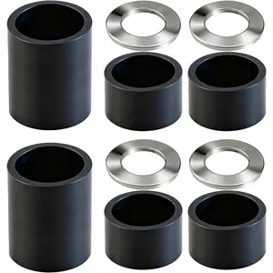 Wheel Hub Spacers – Nylon 5/8" Axle Spacer Kit, Combo Pack with 4 x 1/2in and 2 x 1in Extension Sleeves for Hand Trucks, Dollies, Utility Carts, Wagons