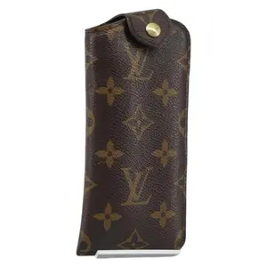 Pre-owned Canvas Small Leather Goods LOUIS VUITTON Monogram Etui Lunette PM Glasses Case 156686