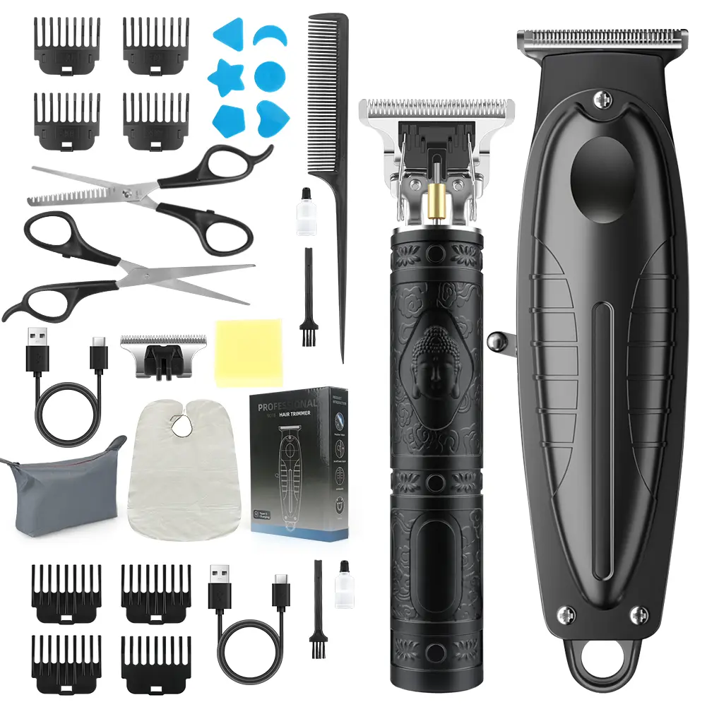 Hair Clippers Set for Men, Professional Cordless Hair Clipper Shaver Beard Trimmer, Hair Cutting Machine for Men, Holiday Gift for Him Father's Day Gift