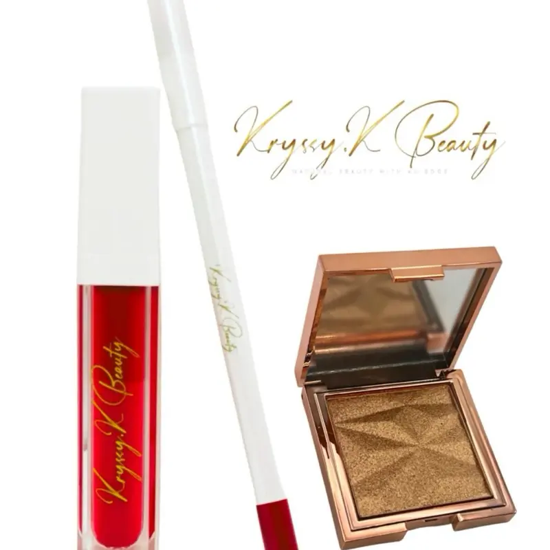 THE PERFECT RED LIP + GLOW DUO Lipstick Makeup