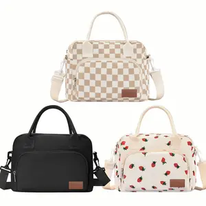 Nifogo Lunch Bag for Women Men 12 L Large Insulated Reusable Lunch Box Girls Water Resistant Portable Cooler Tote Bag for Work Picnic