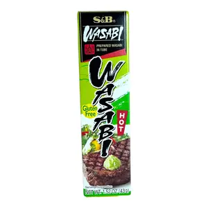 Wasabi Neri Prepared Wasabi In Tube, 1.52oz 【For Sushi, Sashimi, Udon Noodles 】