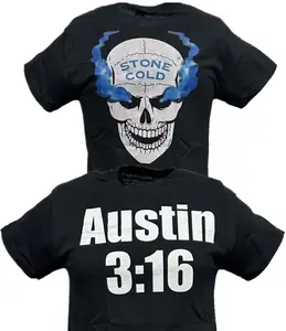 Stone Cold Steve Austin 3-16 Smoking Skull T-shirt