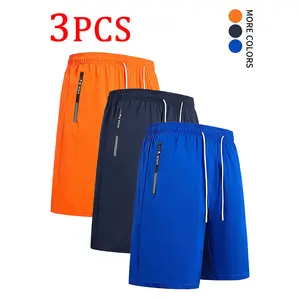men's sports shorts - multi-color combination Versatile combination for sports, running and fitness. Zipper pockets are easy to use