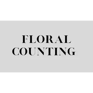 Floral Counting Flashcards