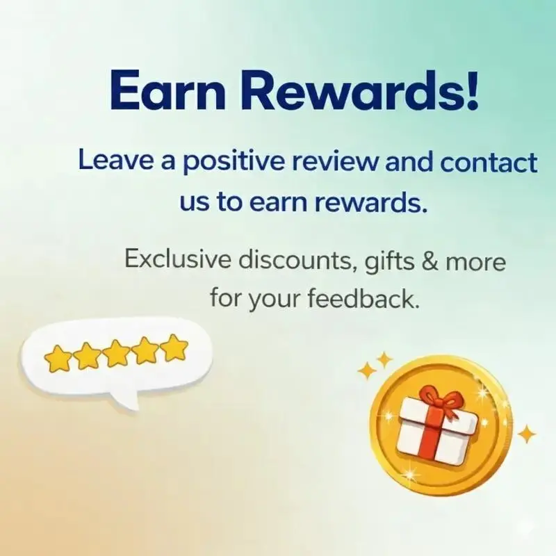 Leave a Positive Review and Receive a Gift